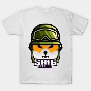 SHIB Soldier - SHIB Army Shiba Inu Crypto T-Shirt